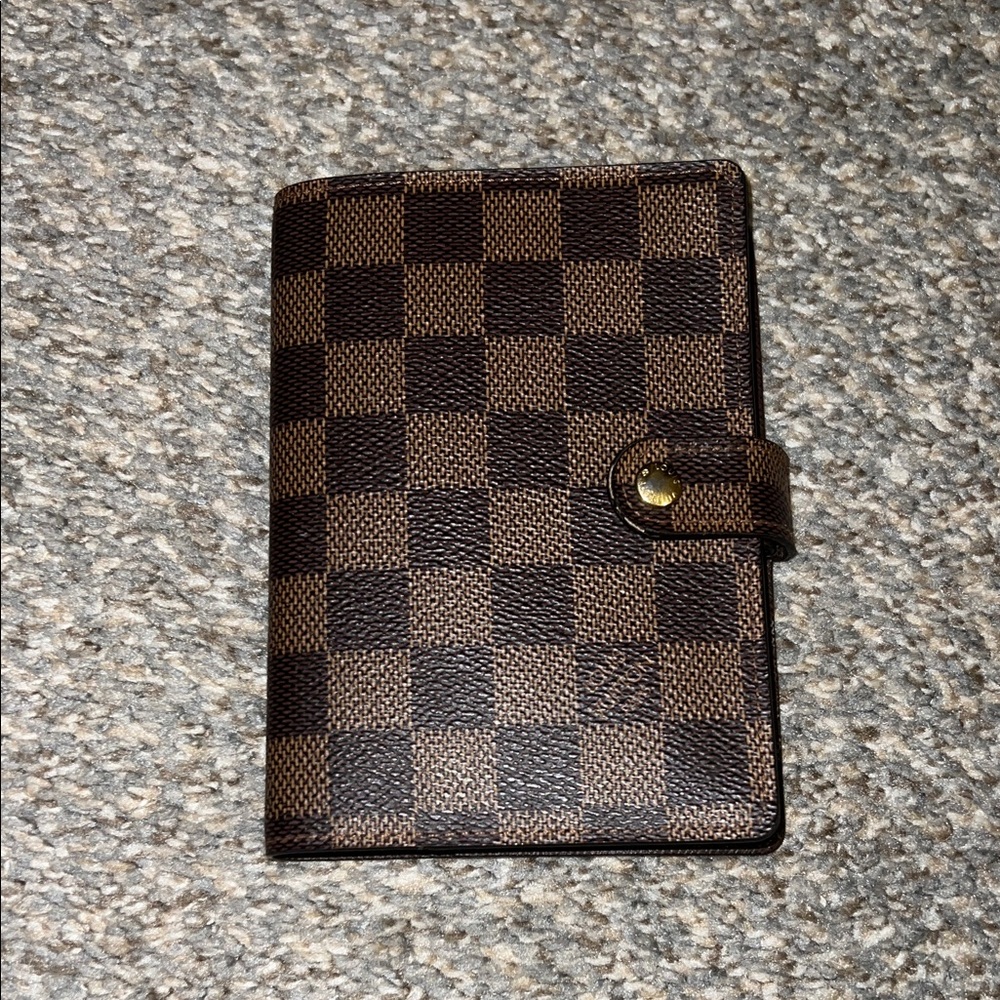 Authentic-Louis Vuitton DAMIER agenda PM